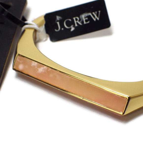 J. Crew  Semi-precious Stone Triangle Prism Cuff Bracelet - Picture 5 of 6